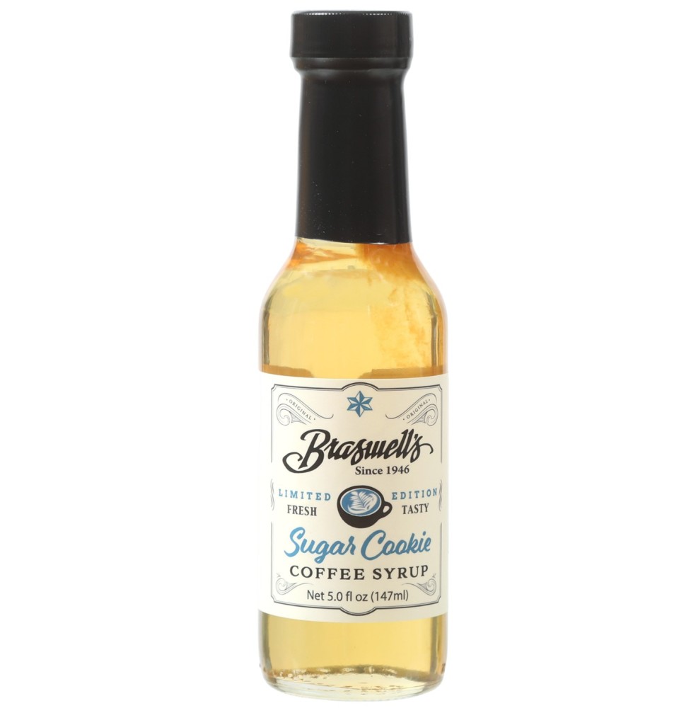 Sugar Cookie Coffee Syrup, Syrup & Honey: Braswell's