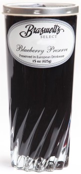 Braswell Select Blueberry Preserves 15 oz