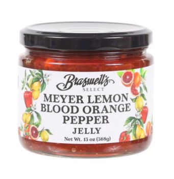 Braswell's Select Meyer Lemon Blood Orange Pepper Jelly 