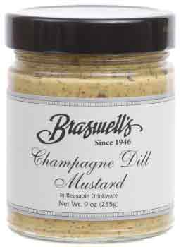 Gourmet Champagne Dill Mustard 9 oz