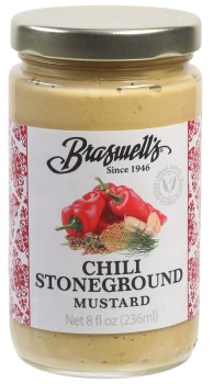 Chili Stone Ground Mustard 8 oz