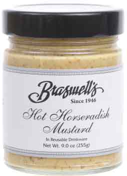 Hot Horseradish Mustard 9 oz
